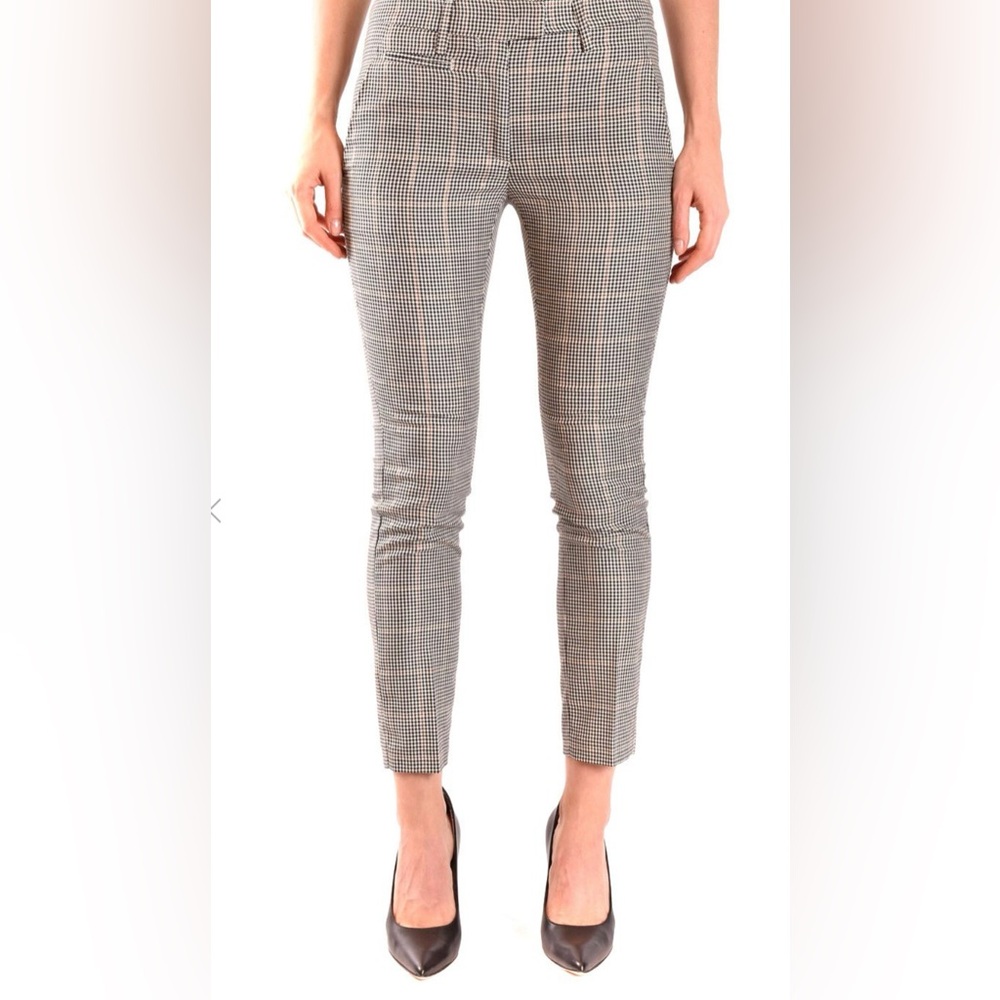 DONDUP MULTICOLOR BLEND TROUSERS FOR WOMEN